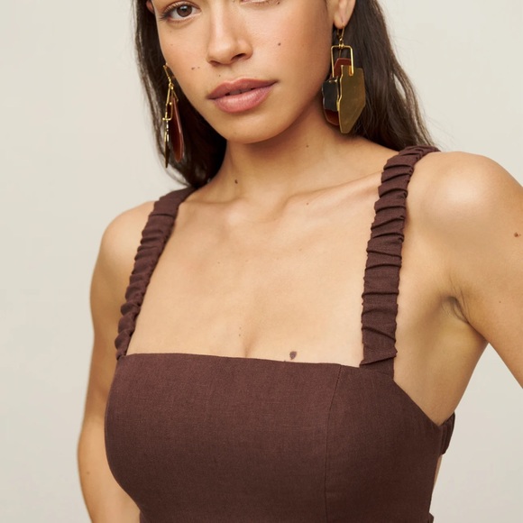 Reformation Harlow Linen Jumpsuit NWOT - Picture 1 of 4